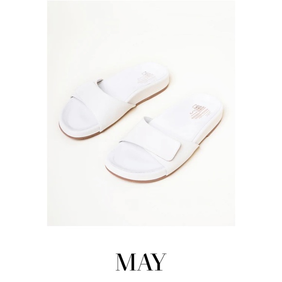 New, unworn May Flats by Charlotte Stone - Discontinued! White ivory cream latte - Picture 10 of 10